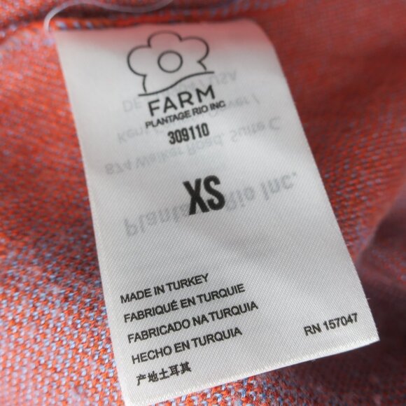 Farm Rio Mixed Living Nature Cardigan Sweater Dress Multicolored Women's XS - Picture 6 of 8